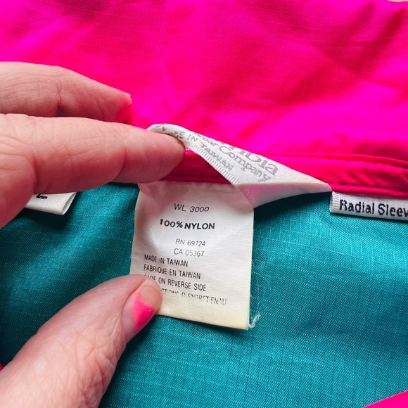 VTG Columbia Women's Colorblock Lightweight
Windbreaker Jacket Thin SZ:L - Picture 6 of 11